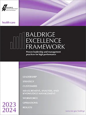 Baldrige Excellence Framework - Healthcare (2023-24 Edition)(Digital Download)