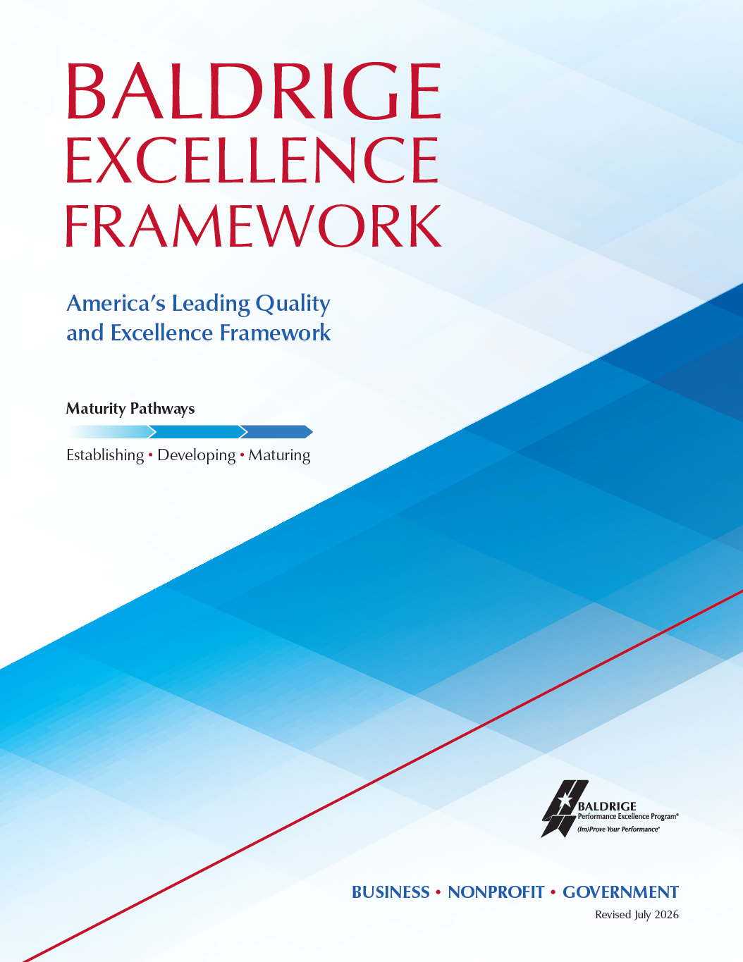 Baldrige Excellence Framework (2026 Revision)(Digital Download)